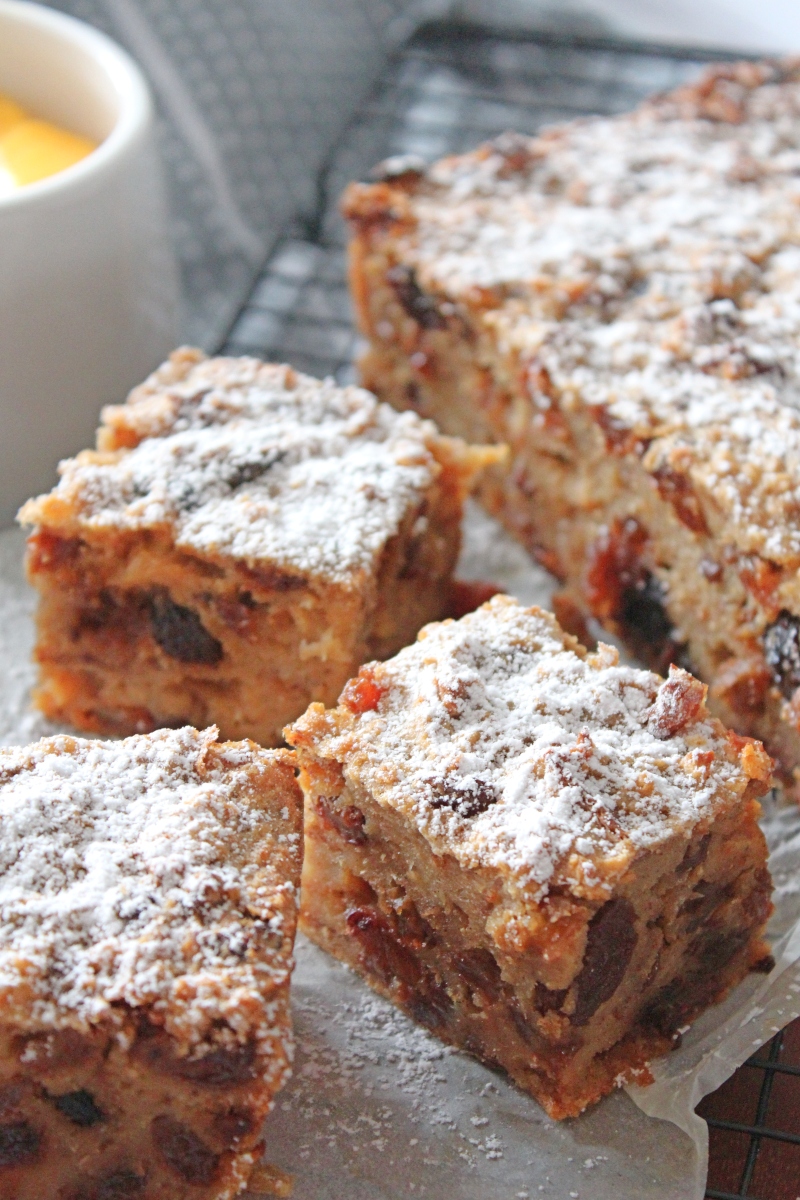 Bread and Butter Pudding Cake Threadbare Creations