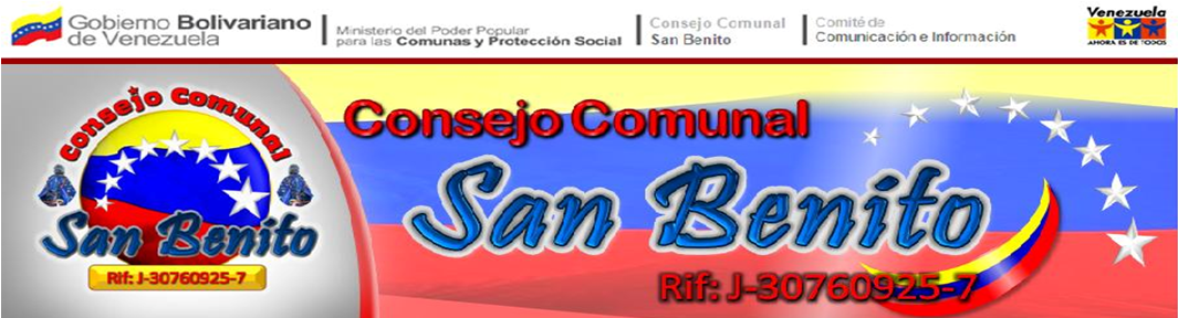Consejo Comunal San Benito