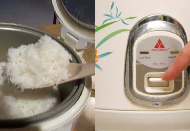 Memasak Nasi di Rice Cooker