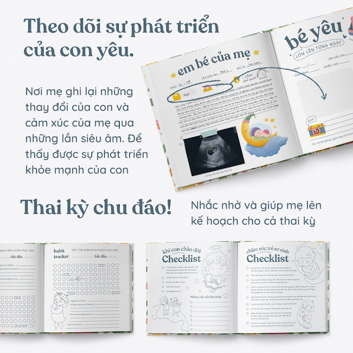 [A116] Mới nhất: 5 cuốn sách Mẹ Bầu nhất định phải có