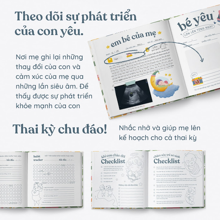[A116] Kinh nghiệm chọn sách thai giáo: Combo sách hoạt động hay nhất