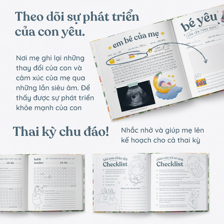 [A116] Review "Hành trình mang thai" - Sách thai giáo bán chạy số 1