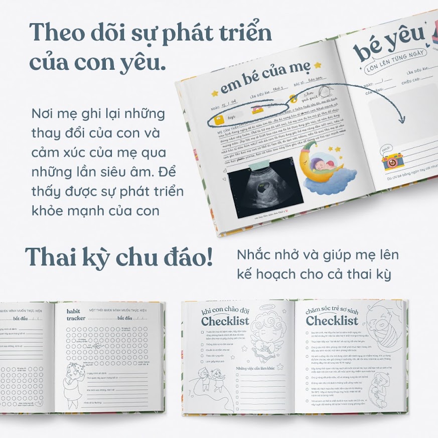 [A116] Gợi ý những cuốn sách mang thai hay nhất cho Bà Bầu