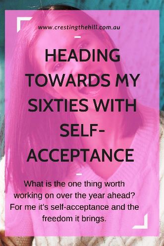What is the one thing worth working on over the year ahead? For me it's self-acceptance and the freedom it brings. What is the one thing worth working on over the year ahead? For me it's self-acceptance and the freedom it brings.