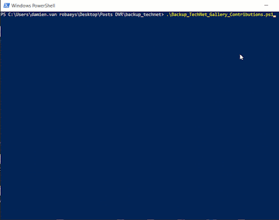 Backup all your TechNet Gallery contributions with PowerShell | Syst ...