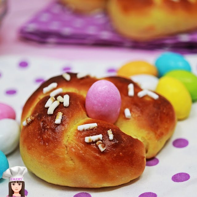 Brioche per Pasqua, ricetta facile Carmy in cucina Food blogger