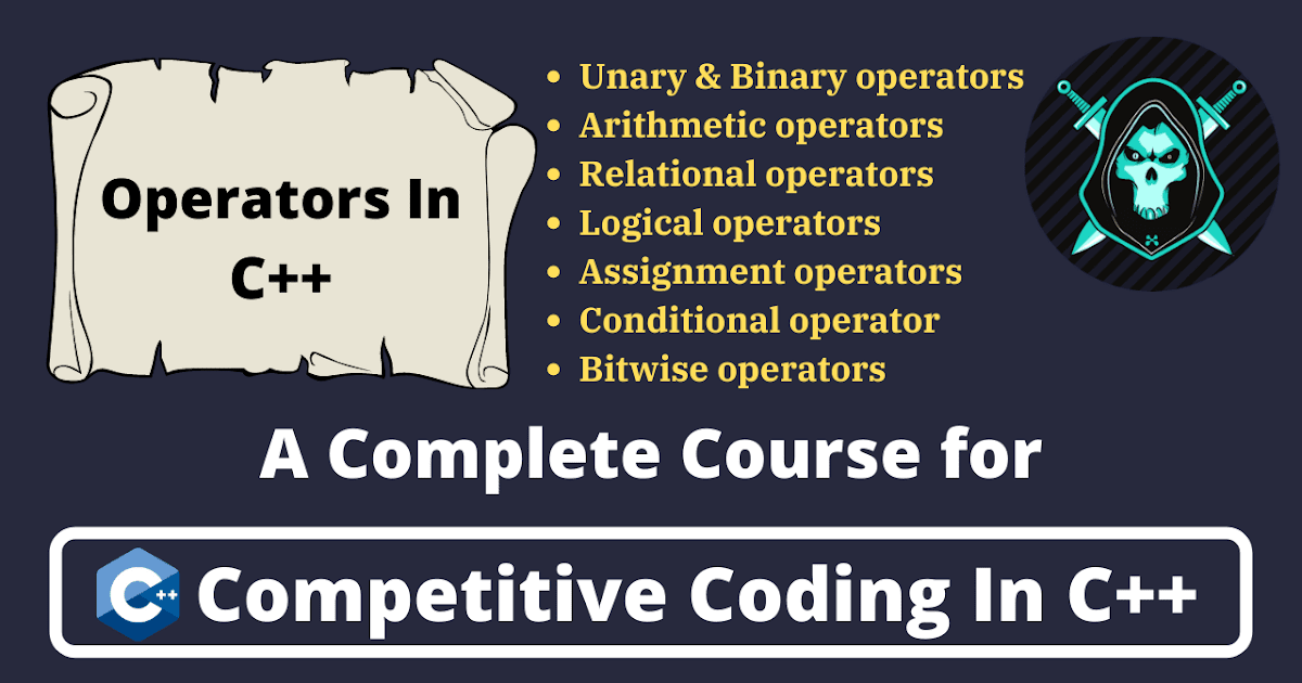 Operators In C++ | What are C++ Operators? | Types of Operator in C++
