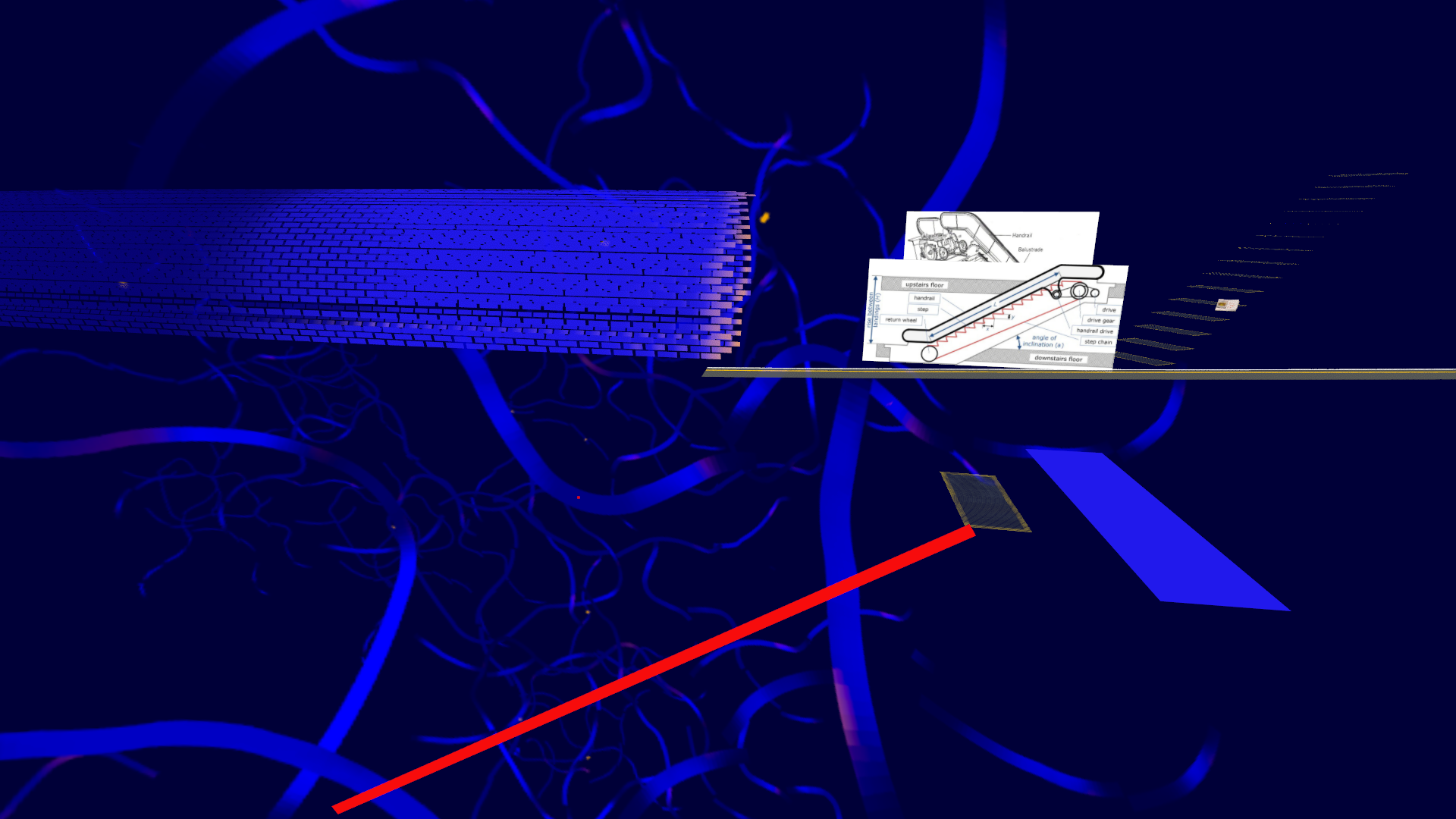 Escalator, Quill Animation