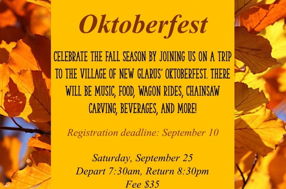 Village of Bellevue New Glarus Oktoberfest