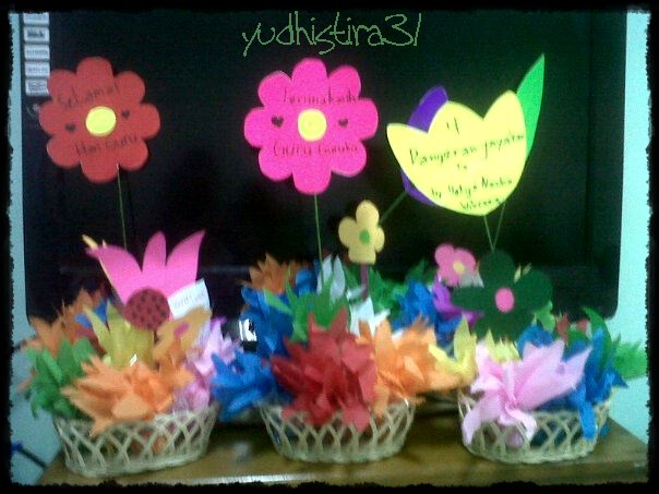 Craft for Kids Prakarya mudah untuk anak Bunga Kertas 