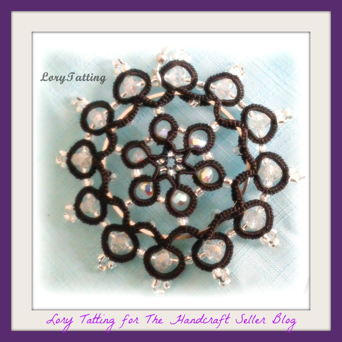 The Handcraft Seller Blog: Tatting from the heart: Lory Tatting...
