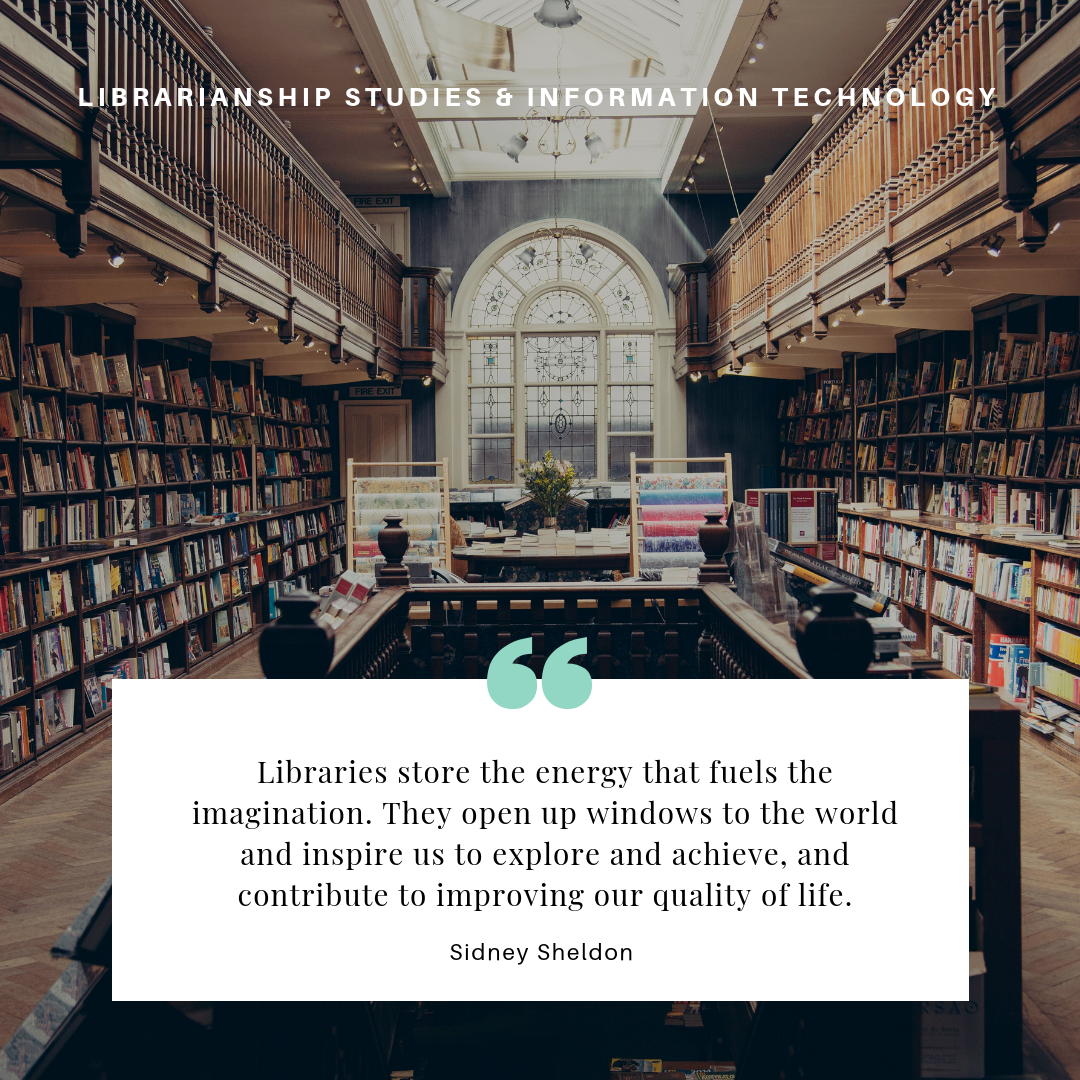 Libraries store the energy that fuels the imagination