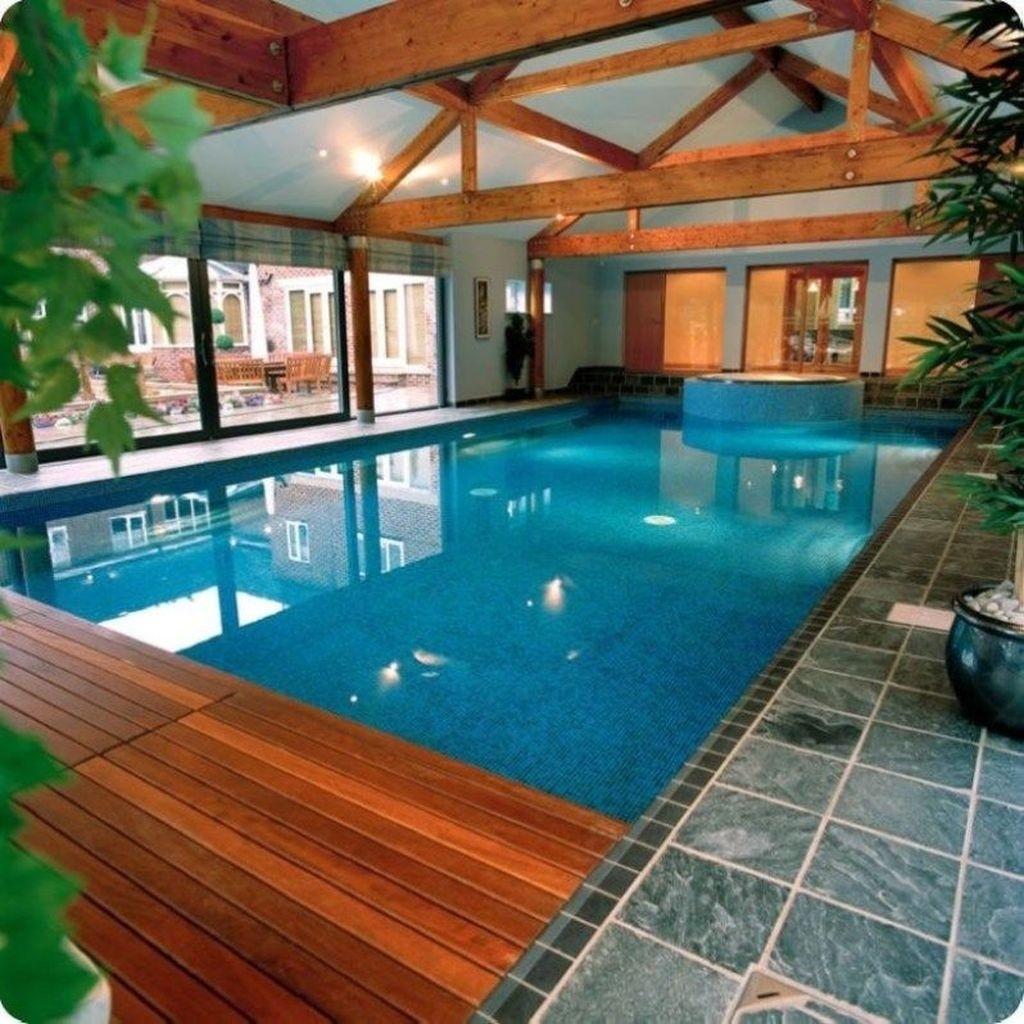 swimming pool in home