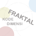 Persamaan Dimensi Fraktal dan Kode Fraktal 
