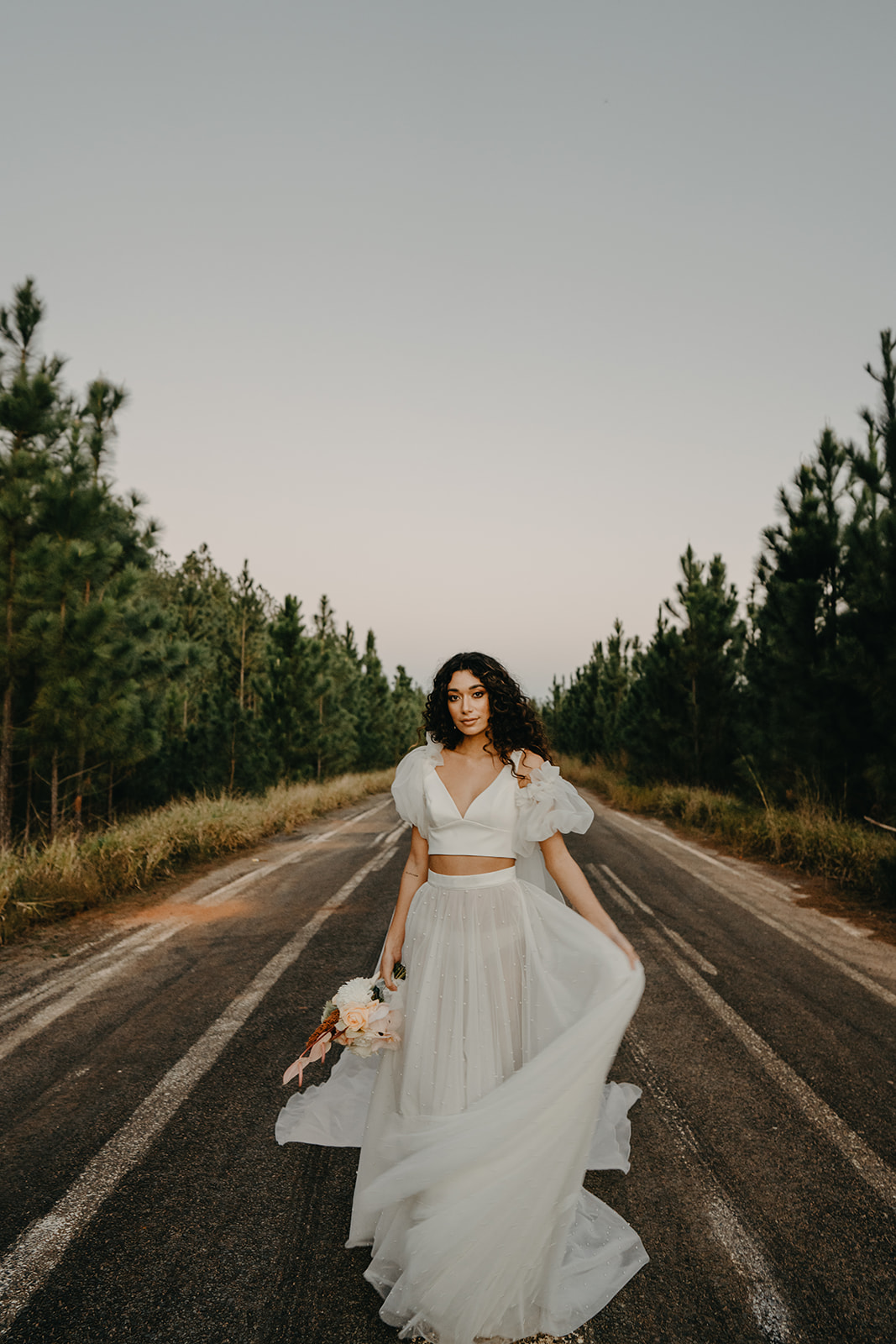 on the aisle blog | indie bride style sunshine coast qld angela cannavo photography karen willis holmes skirt alternative bridal bouquet florals