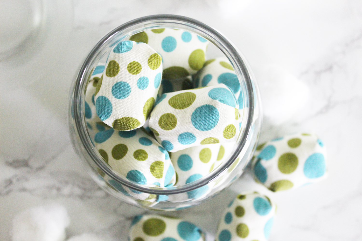 Southern Mom Loves DIY {Washable & Reusable} Cotton Balls Tutorial!