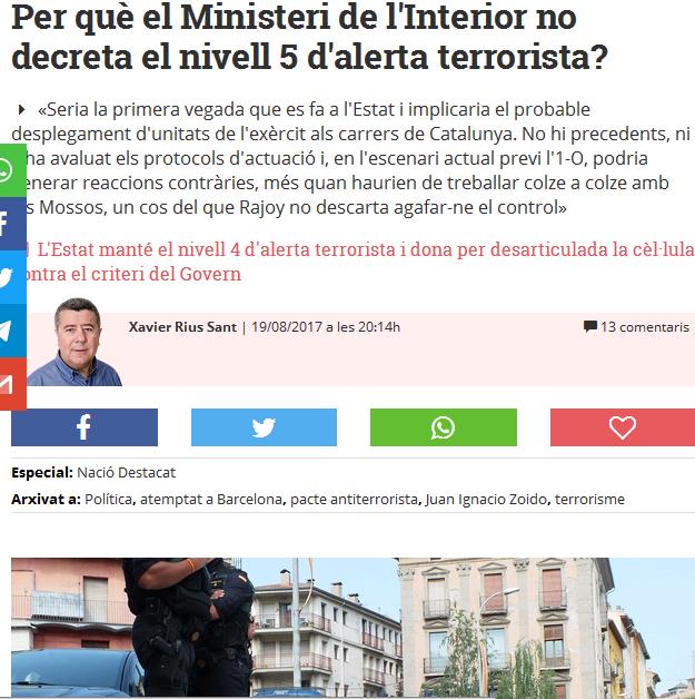 ARTICLES D'INFORMACIÓ A NACIÓ DIGITAL