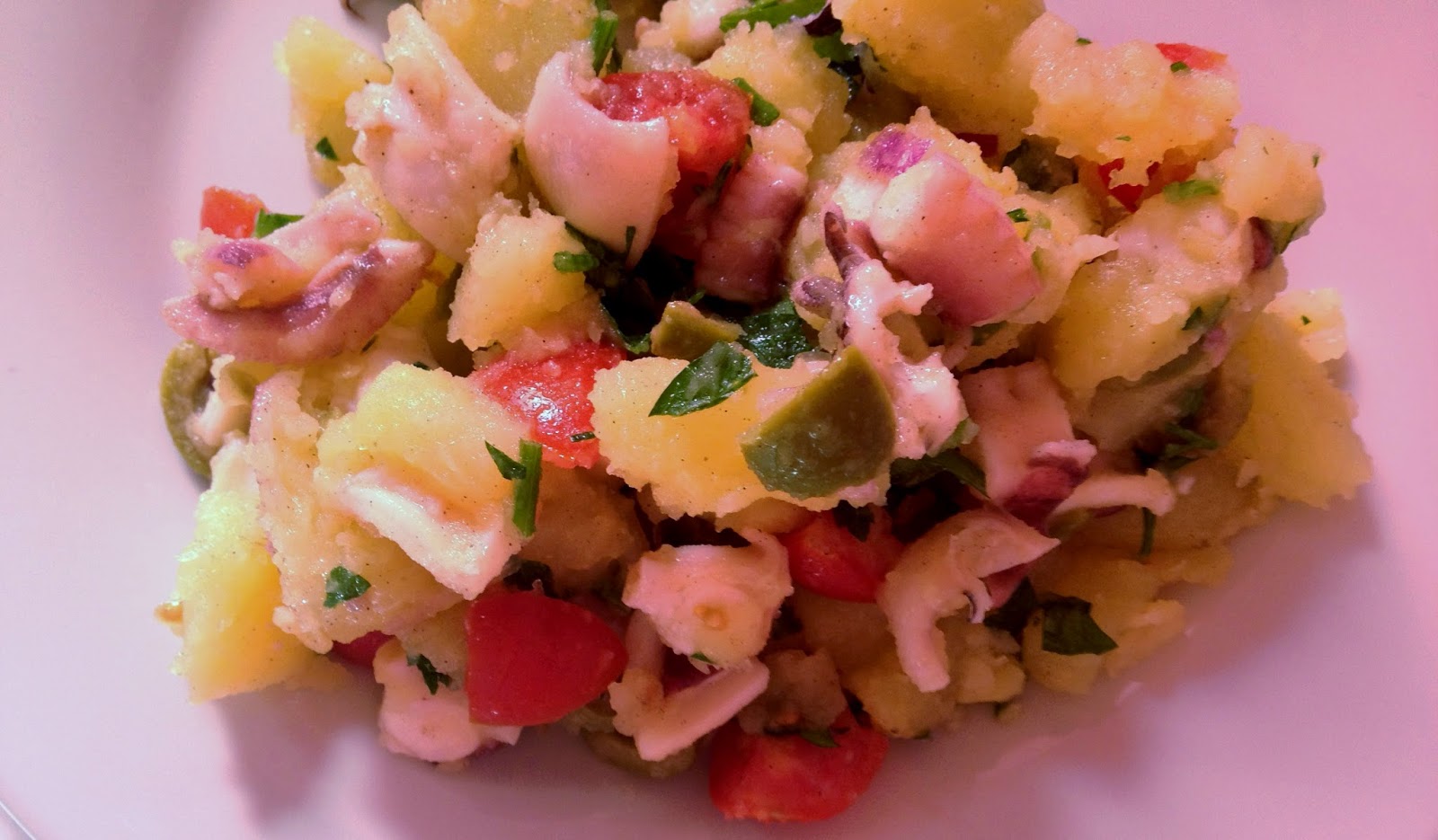 La Pantorteria INSALATA DI MARE CON SEPPIE E MOSCARDINI