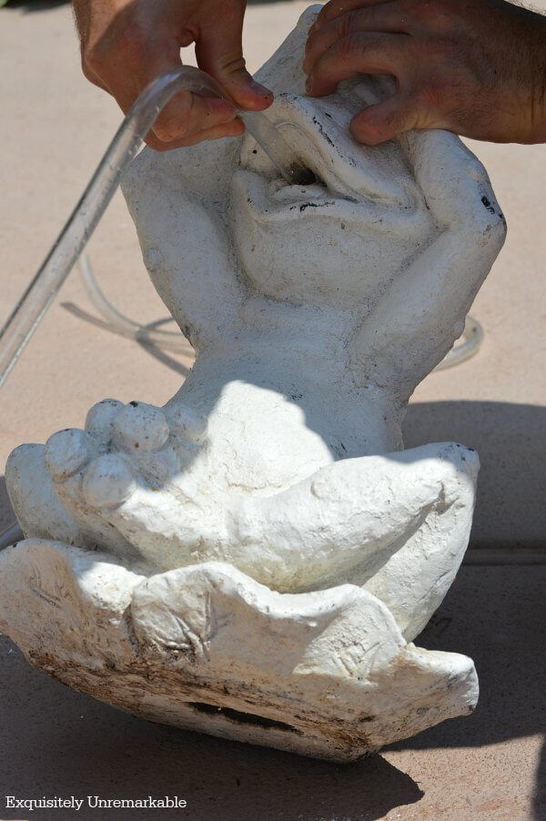 How To Make A DIY Pond Fountain Exquisitely Unremarkable