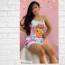 PIJAMAS COLOMBIANA | MUJER CELESTE