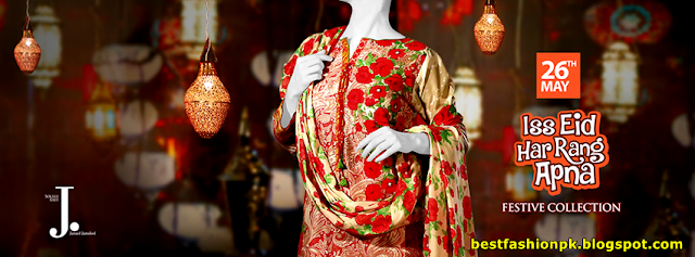 Junaid Jamshed Women's Eid Collection 2016 www.igvv.blogspot.com