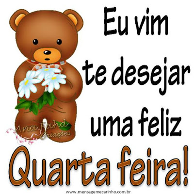 Resultado de imagem para quarta feira