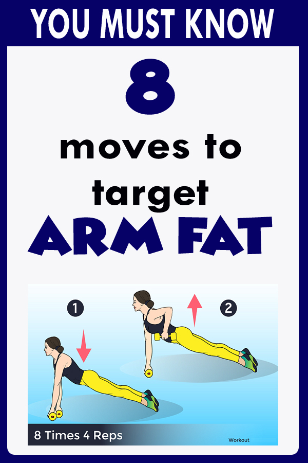 8 moves to target arm fat