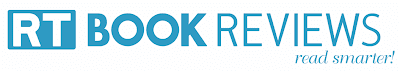 Image description: the logo of RT. It's blue and it reads: RT Book Reviews, read smarter!