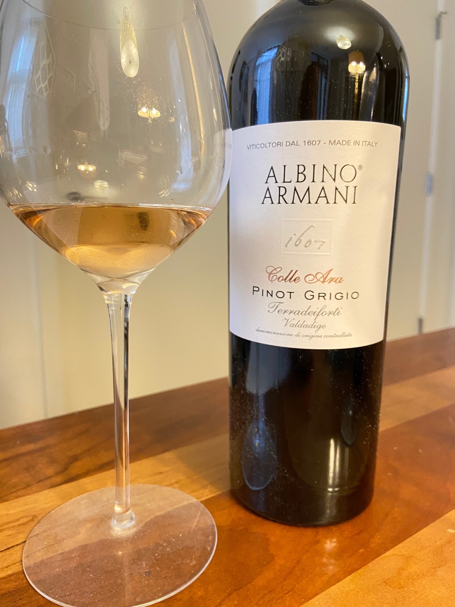 Wine Lover's Journal: Albino Armani's quest for quality Pinot Grigio in  Italy's Triveneto