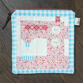 Sewing Machine Pouch by Heidi Staples for Fabric Mutt from Spelling Bee by Lori Holt