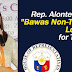 Rep. Alonte files the "Bawas Non-Teaching Load Act" for Teachers