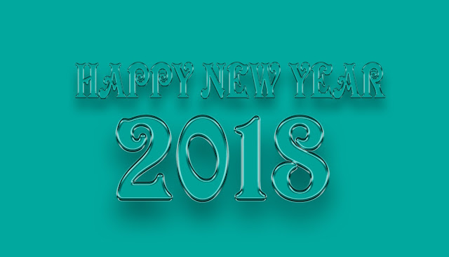 Happy New Year 2018 3d png images