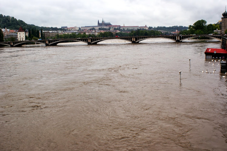Fotograficznie: Praga pod wodą