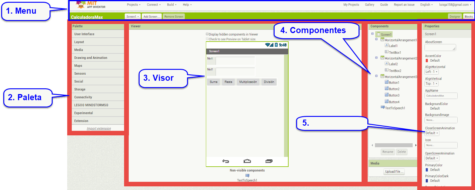 Análisis Para el Desarrollo Móvil con App Inventor 2 Análisis Para el Desarrollo Móvil con App Inventor 2