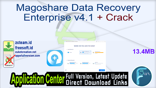 Magoshare Data Recovery Enterprise v4.1 + Crack