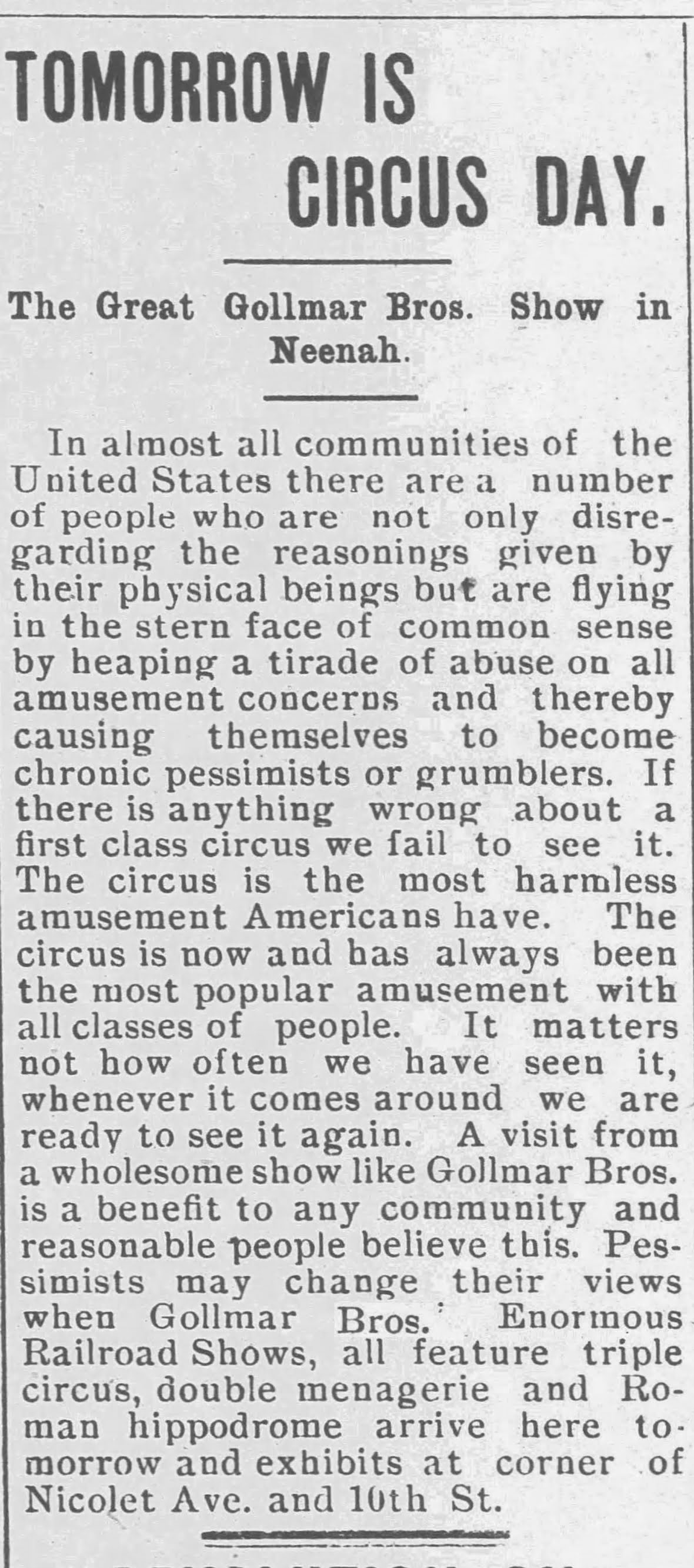 MENASHA Now, in Neenah