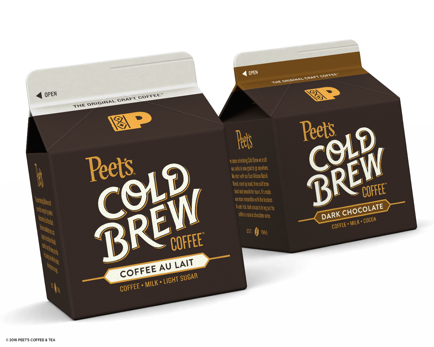 Peet’s Cold Brew Coffee Packaging Of The World