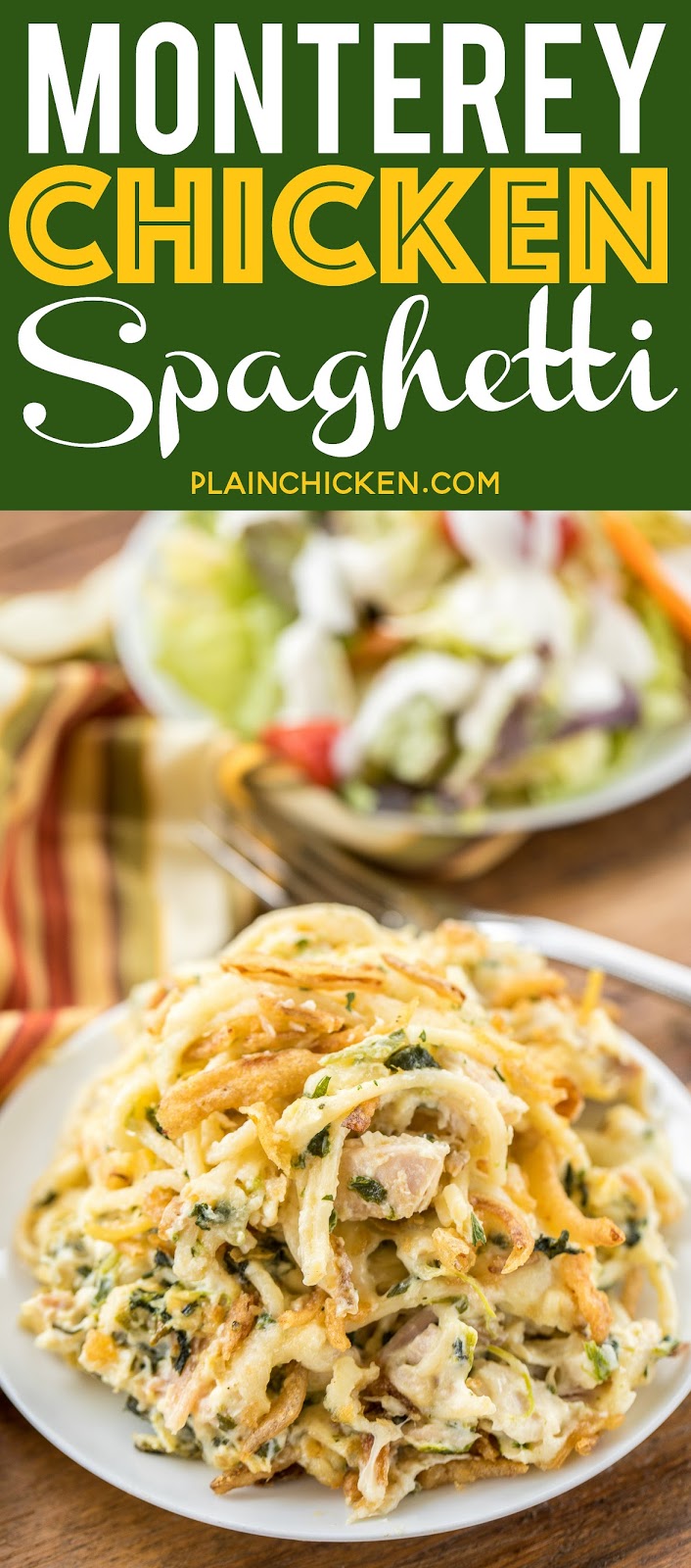 Monterey Chicken Spaghetti Plain Chicken®