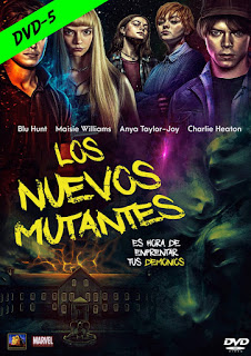 LOS NUEVOS MUTANTES – THE NEW MUTANTS – DVD-5 -DUAL LATINO – R1 – 2020 – (VIP)