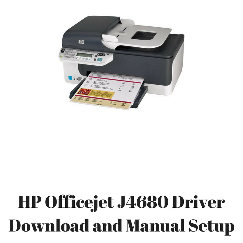HP Officejet J4680 All-in-One Printer