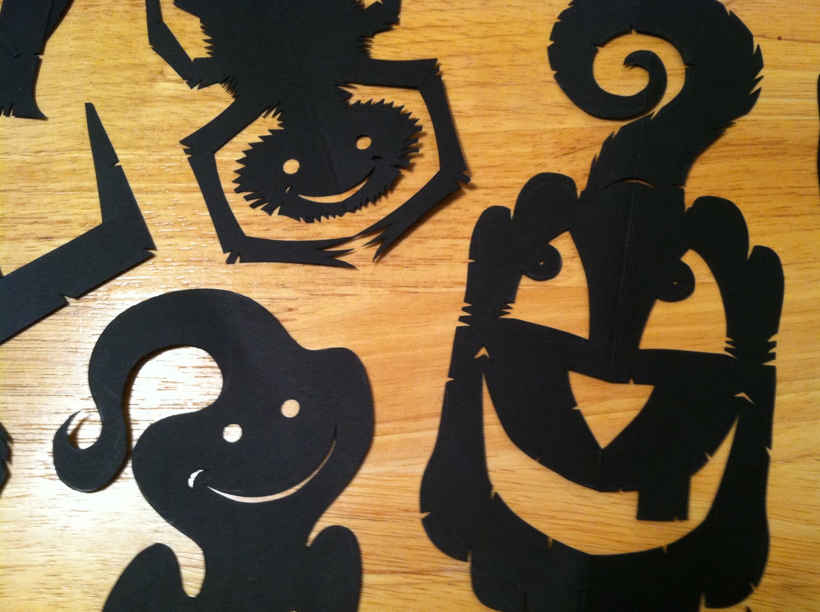 WENT SKETCHING: Halloween Cut-outs