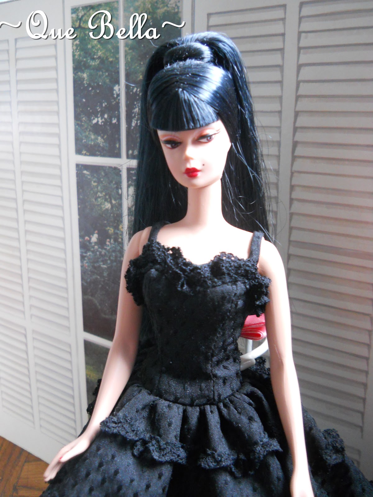Tenue complète 4 pieces outfit fashion BARBIE CHINOISERIE RED MOON Fashion Model