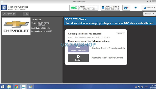 VXDIAG VCX NANO GM SPS Techline Connect Issue 2