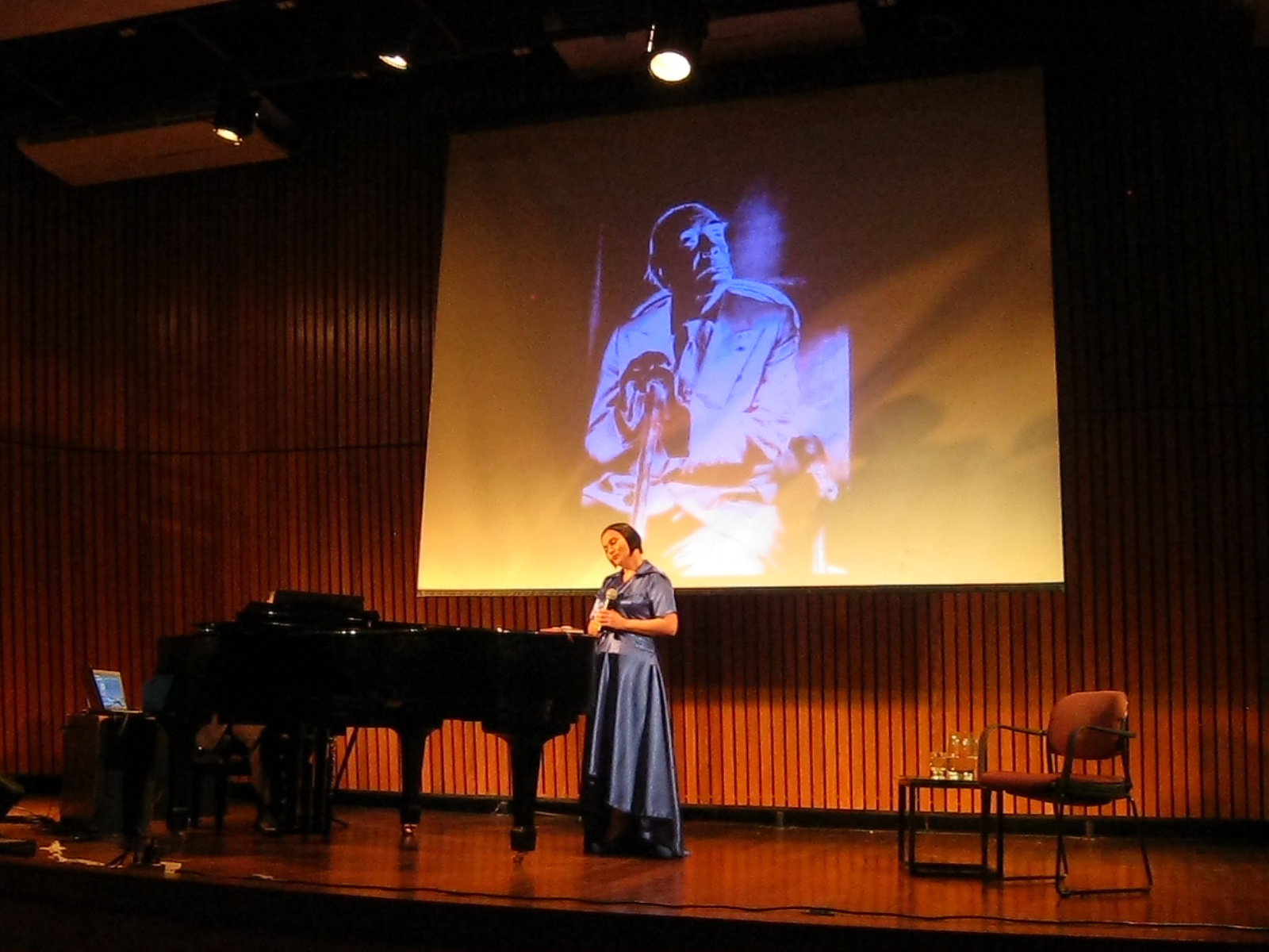 Recital El Aleph en la Biblioteca Nacional de Argentina