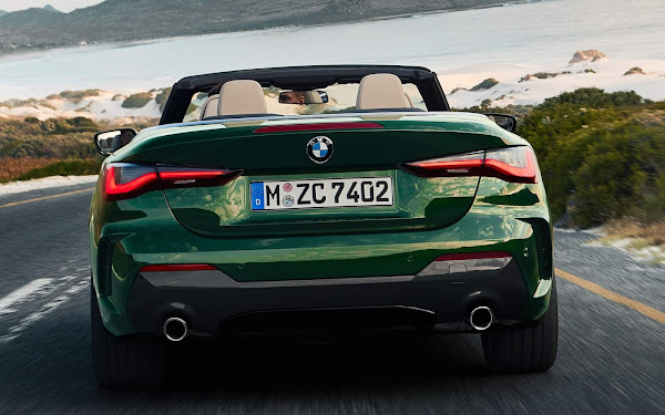 Novo BMW Série 4 2021 ganha versão conversível - fotos Novo BMW Série 4 2021 ganha versão conversível - fotos