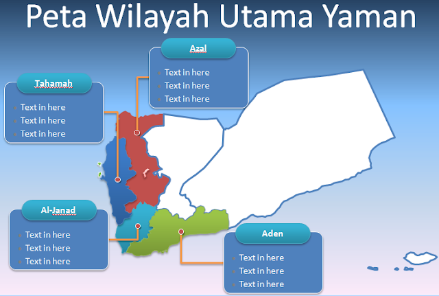 image: Slide 4 Template PPT Peta Yaman