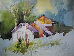 watercolour practice david bellamy landscape barns watercolor paintings painting water british artist artists paint landscapes simple practicing watercolours colour course