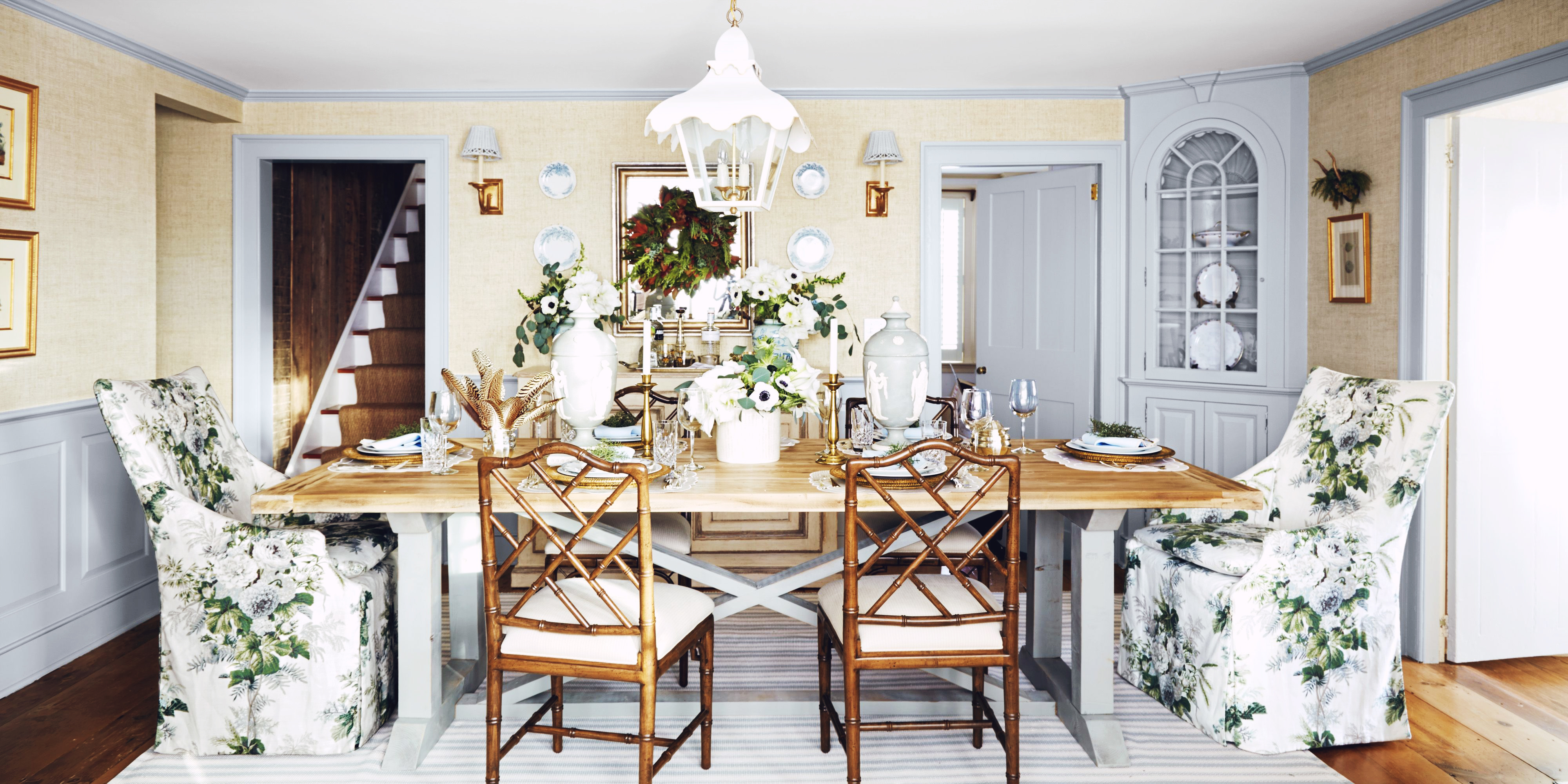 Holiday Inspiration: A Very Southern Christmas in a Connecticut Home Designed by Jenny Wolf Interiors