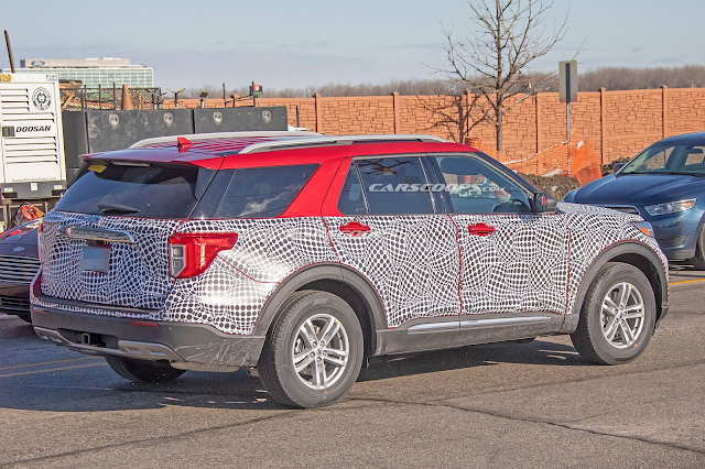 New Ford Explorer [spy shot] - MS+ BLOG