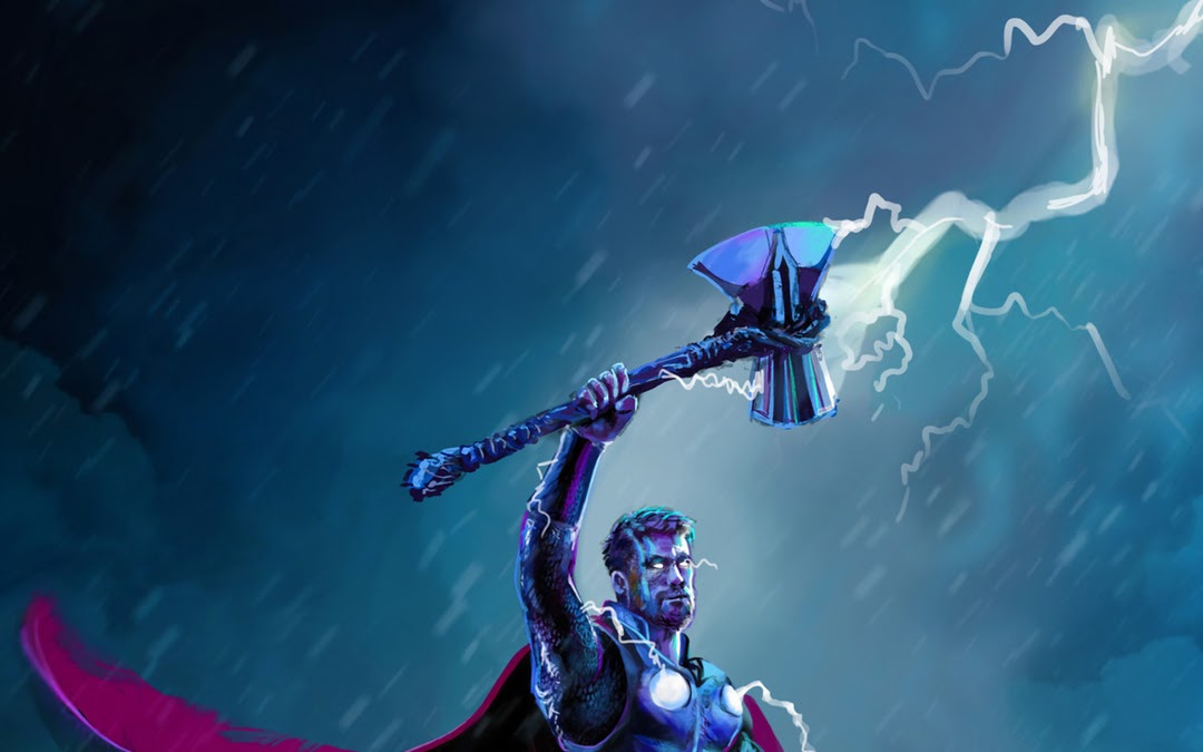 Thor Love And Thunder Desktop Wallpaper Hd - Wallpaperforu